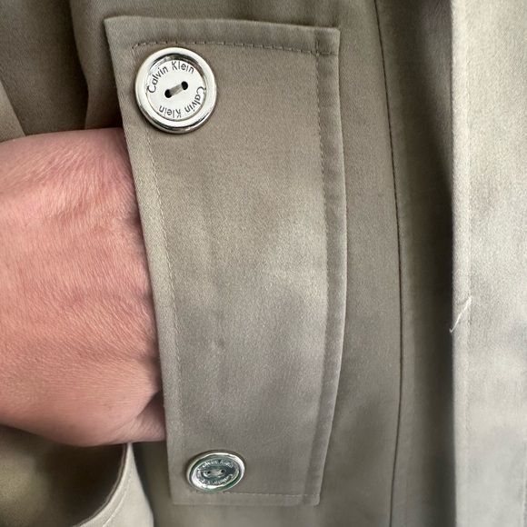 Calvin Klein Double Breasted Trench - Picture 7 of 15